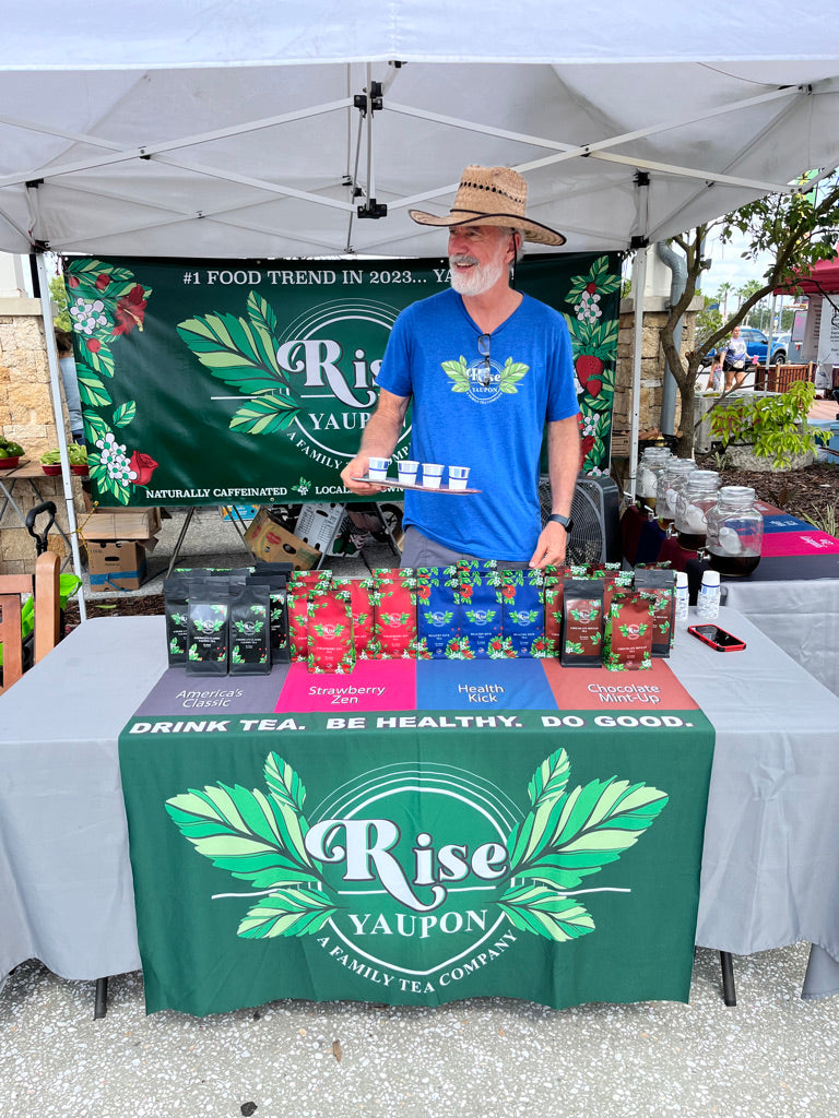 Mark Steele founder of RIse Yaupon