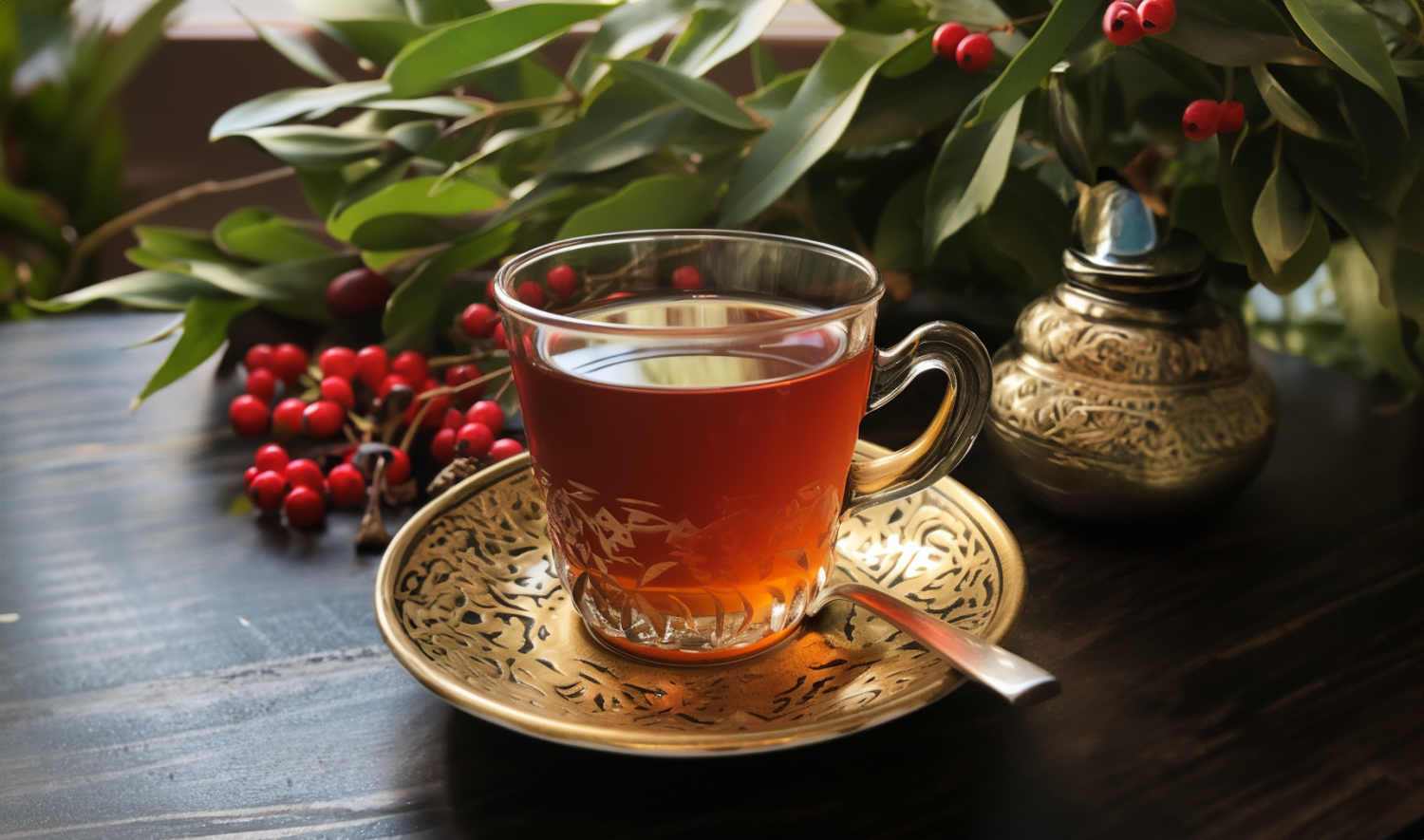 Yaupon holly tea