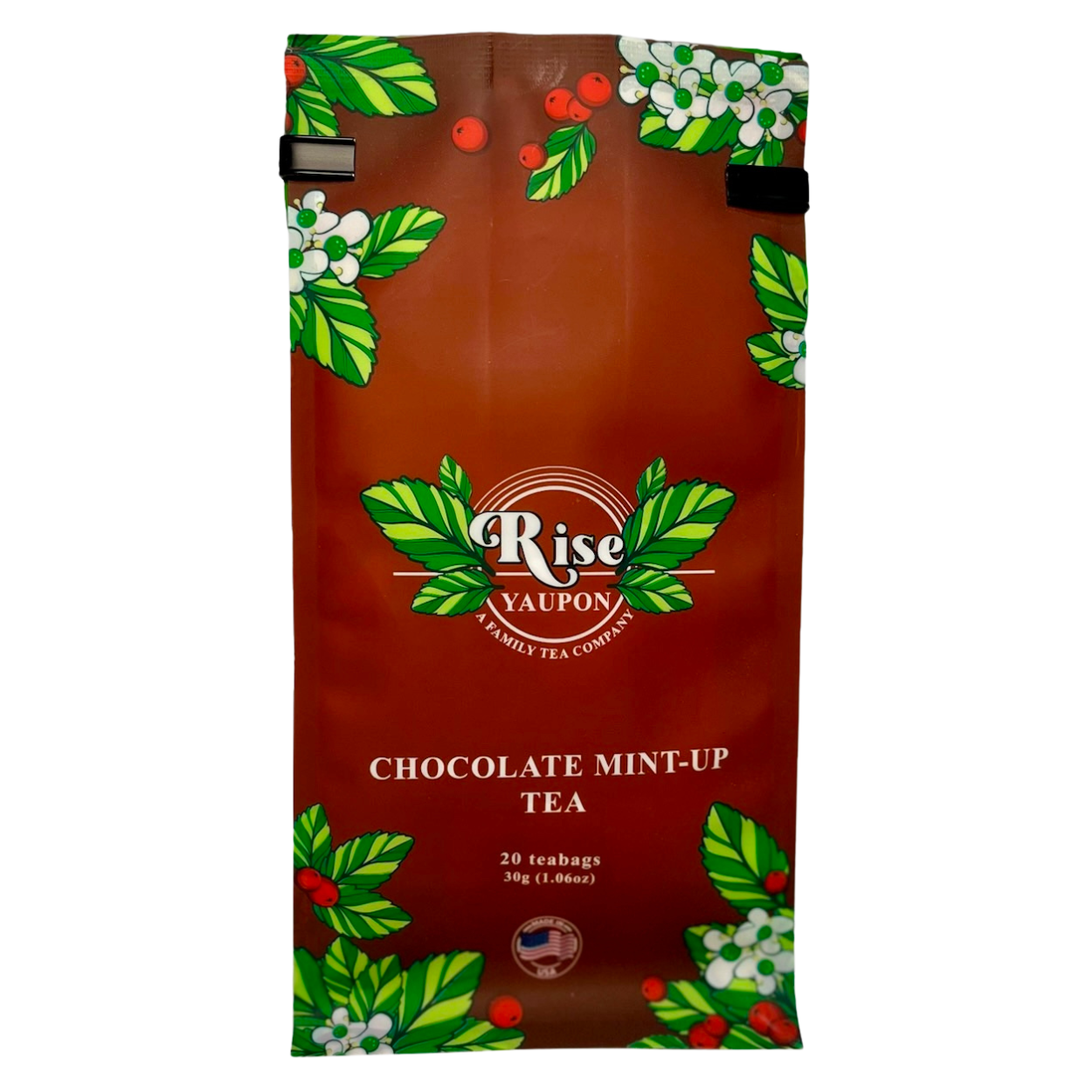 Chocolate Mint-Up Yaupon Tea