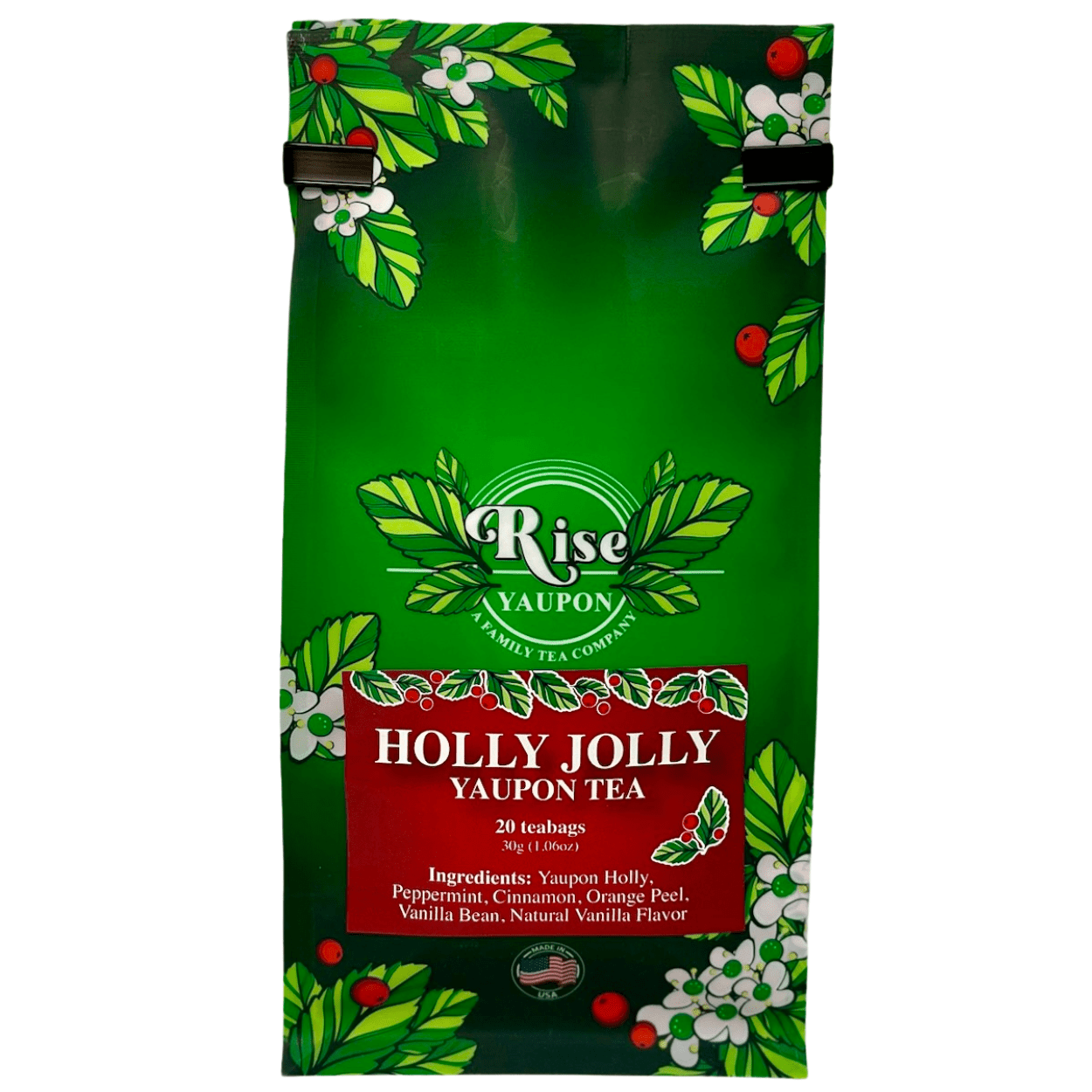 Holly Jolly Yaupon Tea — Limited Edition Winter Blend