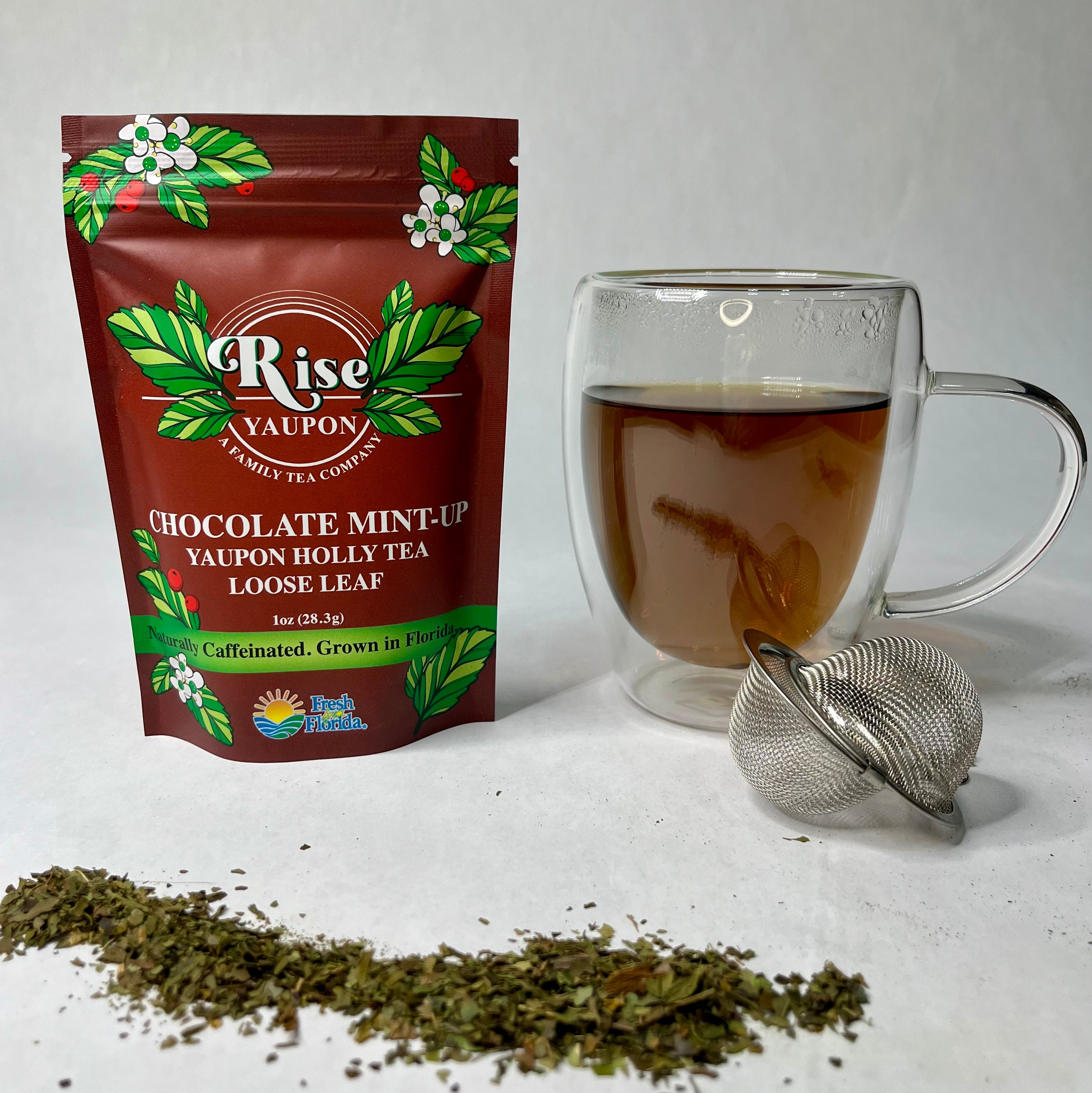 Chocolate Mint-Up Yaupon Tea