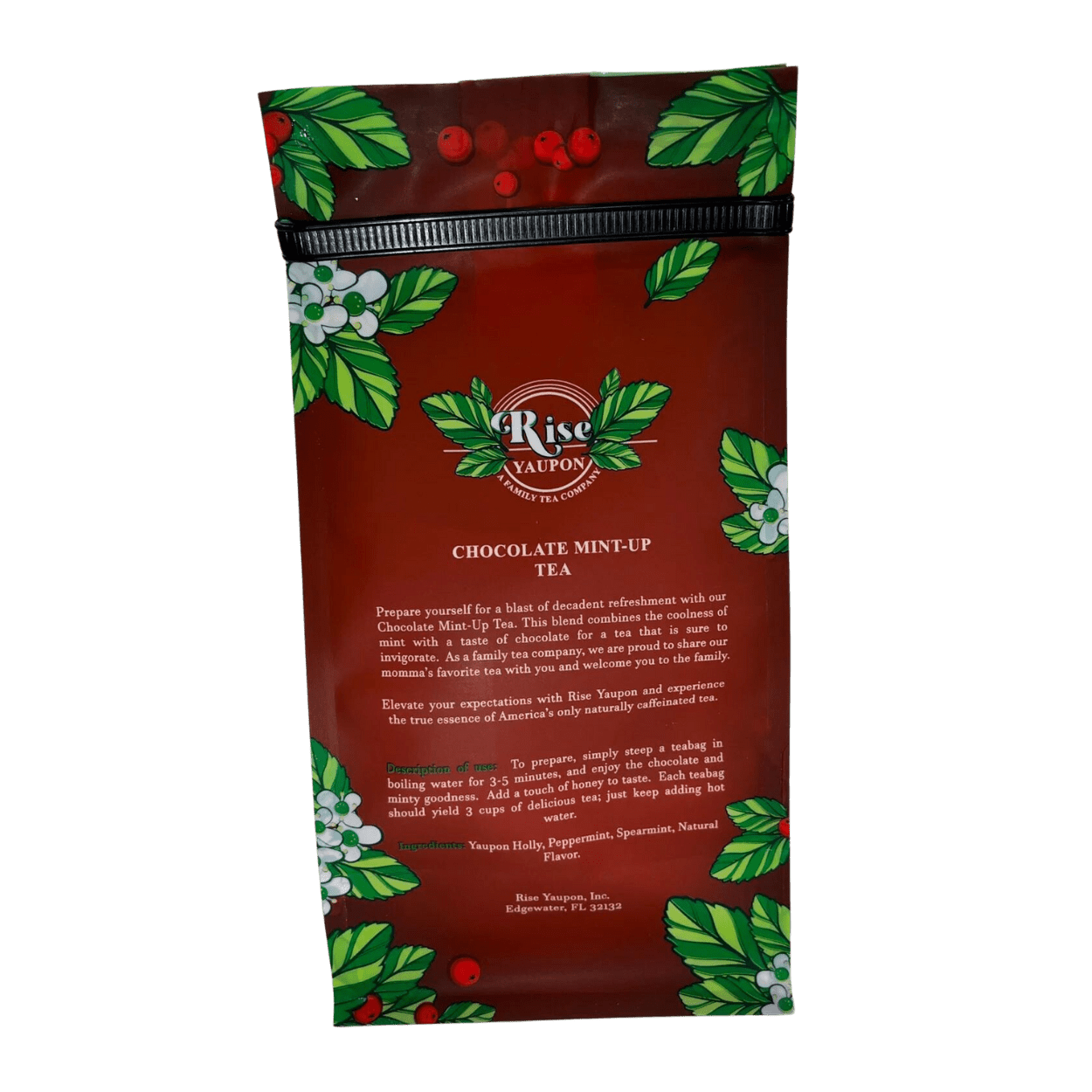 Chocolate Mint-Up Yaupon Tea