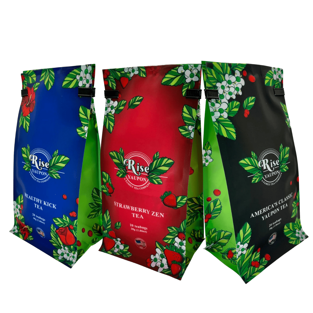 Healthy Kick, Strawberry Zen, Classic Tea Pack