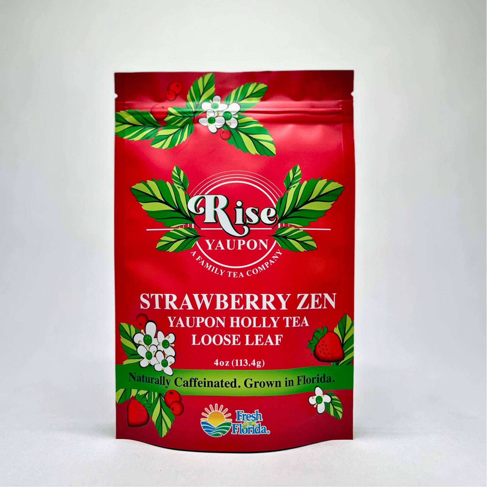 Strawberry Zen Yaupon Tea