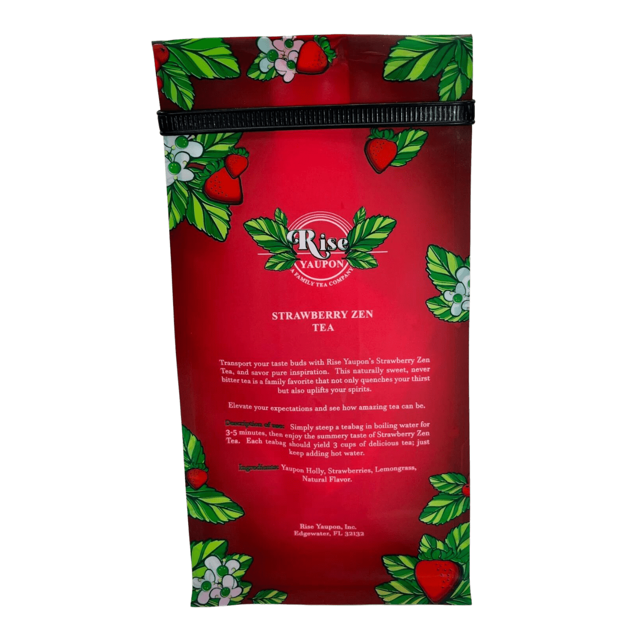 Strawberry Zen Yaupon Tea