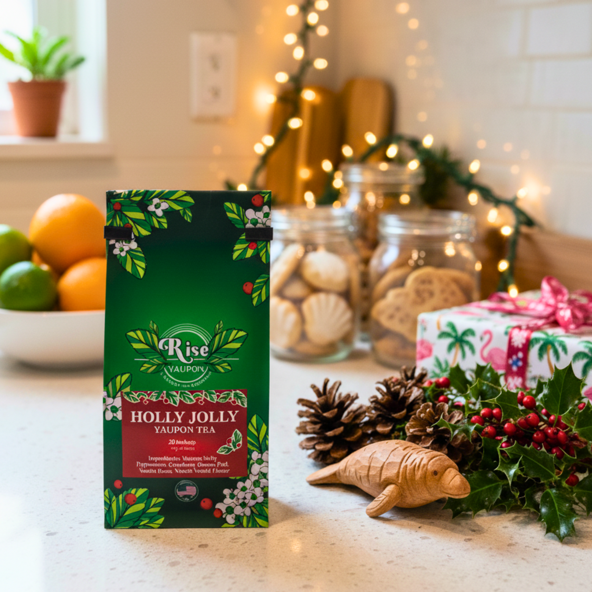 Holly Jolly Yaupon Tea — Limited Edition Winter Blend