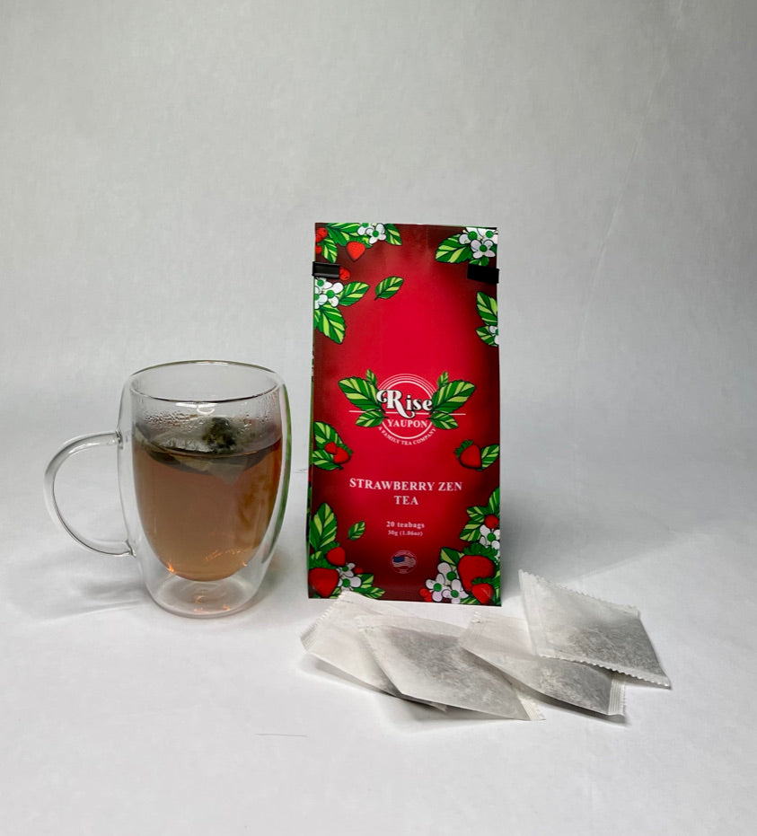 Strawberry Zen Yaupon Tea