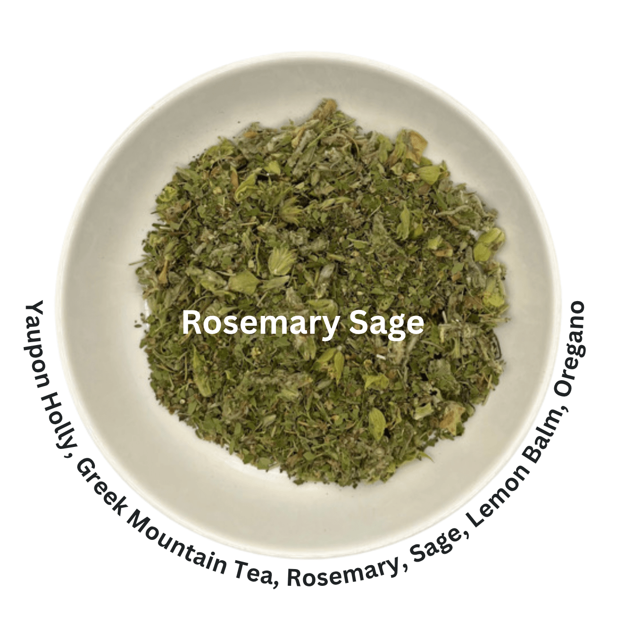 Rosemary Sage Yaupon Holly Tea