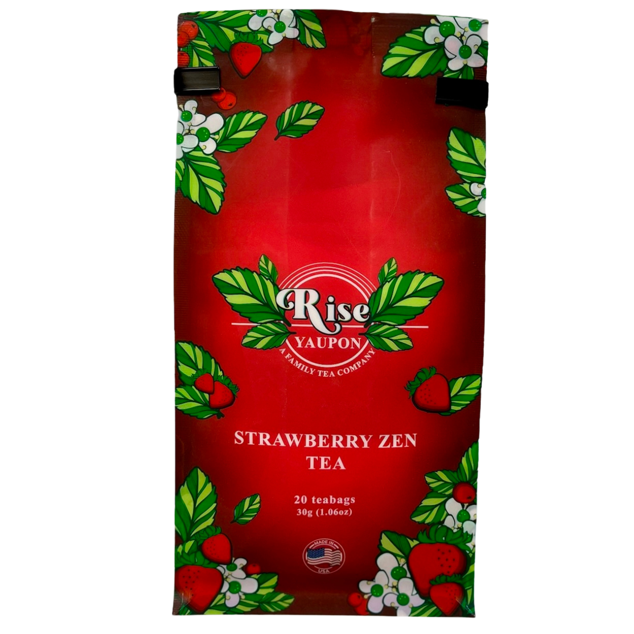 Strawberry Zen Yaupon Tea