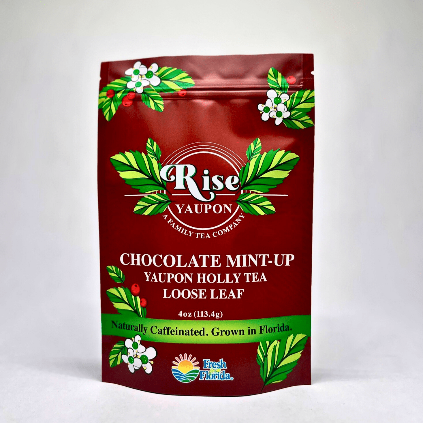 Chocolate Mint-Up Yaupon Tea