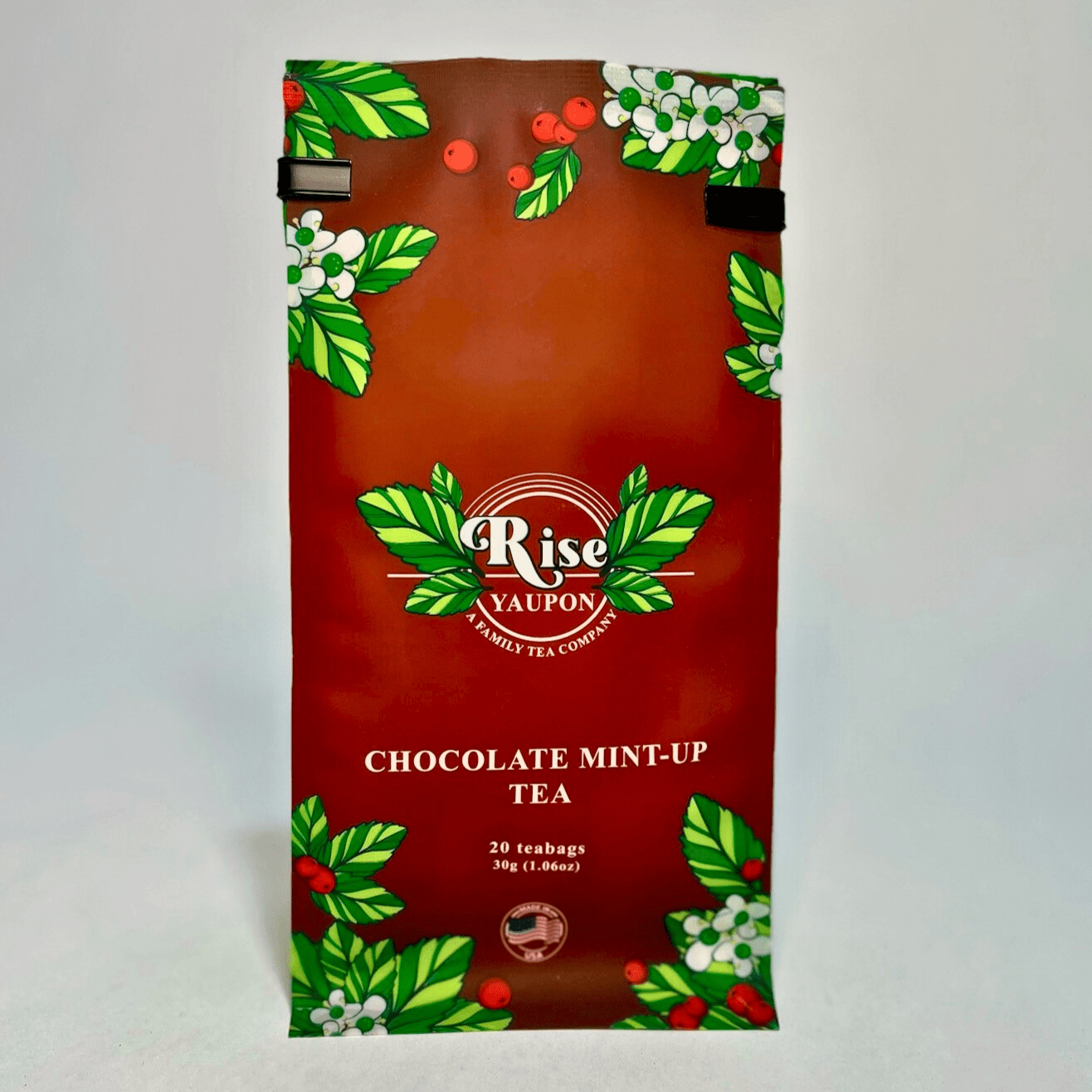 Chocolate Mint-Up Yaupon Tea