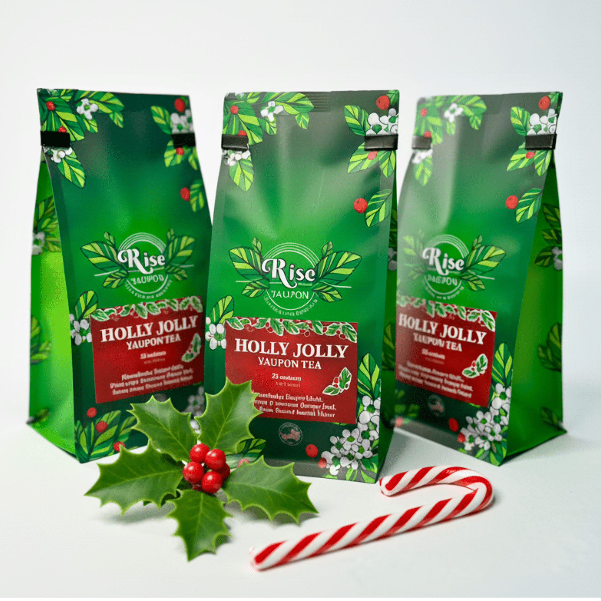Holly Jolly Yaupon Tea — Limited Edition Winter Blend