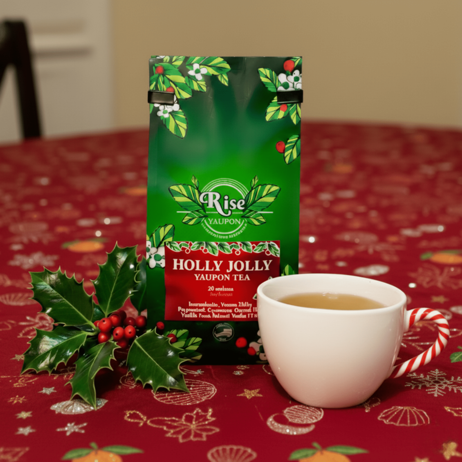 Holly Jolly Yaupon Tea — Limited Edition Winter Blend